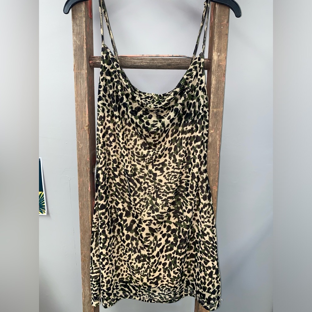 Forever 21 Camo Design Dress MEDIUM